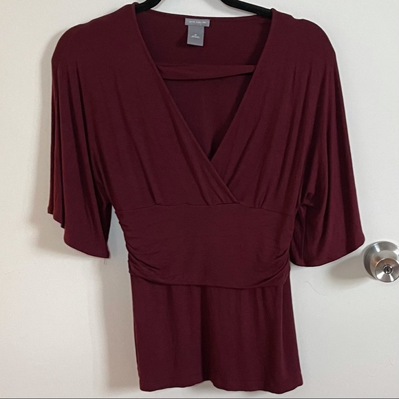 Ann Taylor Tops - Ann Taylor Women’s Blouse Wrap Side buttons